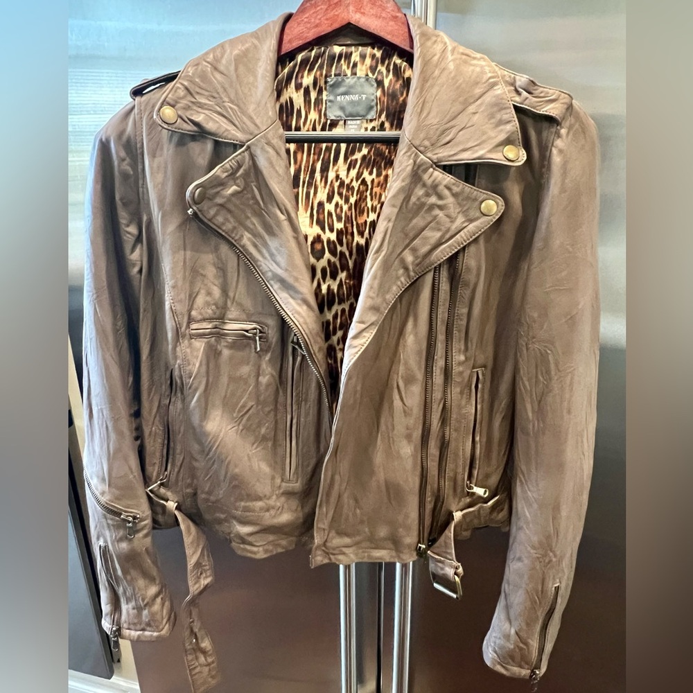 Women’s KENNA-T leather jacket